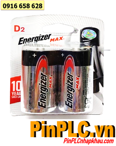 Energizer E95BP2, Pin đại D Energizer E95BP2 Alkaline 1.5v chính hãng 